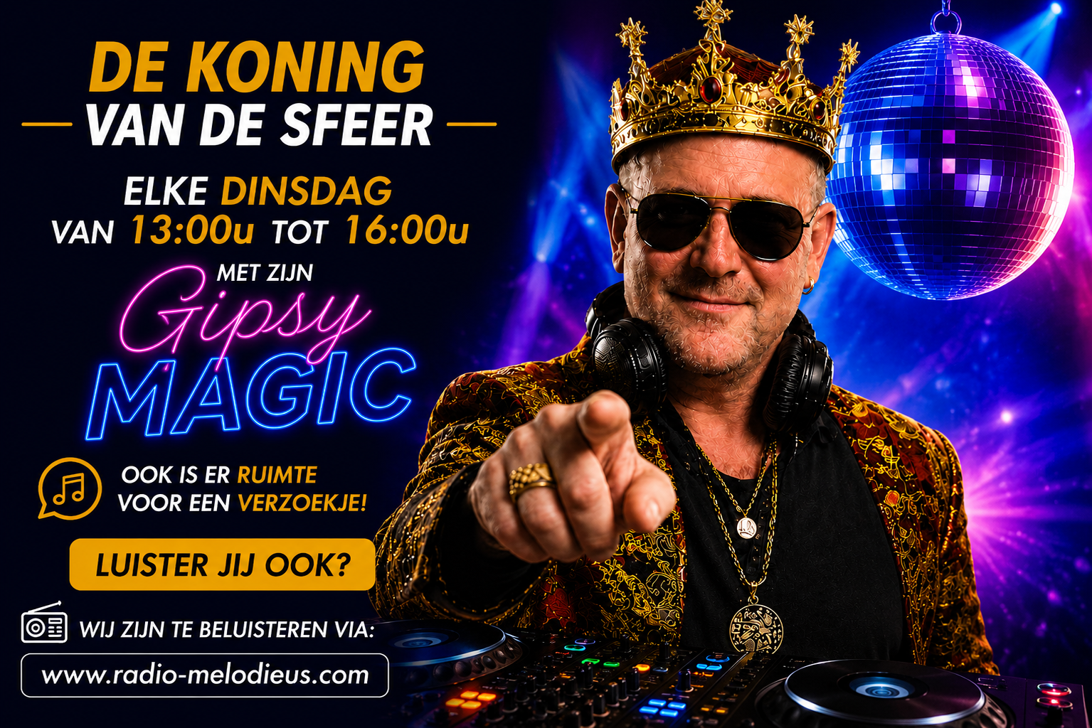 Gipsy Magic met de Koning van de Sfeer
